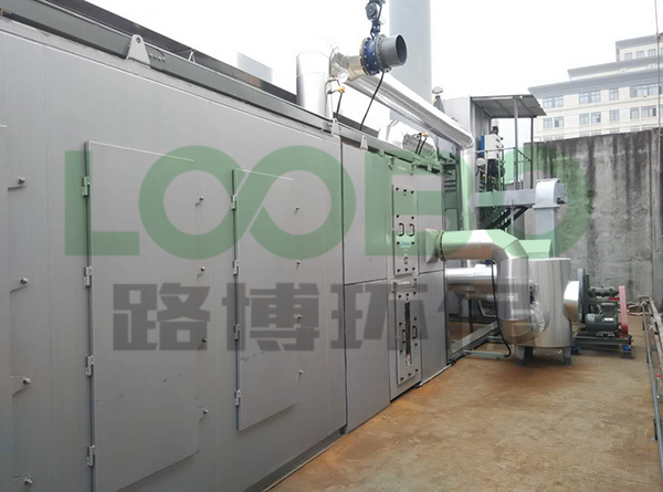 沸石轉(zhuǎn)輪濃縮+催化燃燒設(shè)備