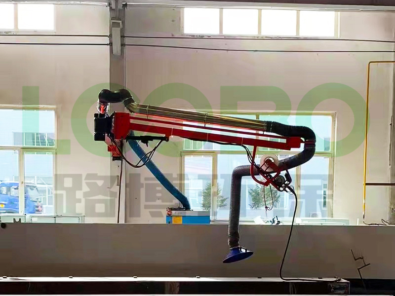 雙贏|送絲機(jī)懸臂與延長支架吸氣臂強(qiáng)強(qiáng)聯(lián)合，不只是一加一那么簡單哦！