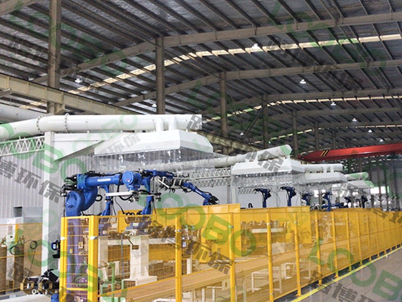 焊煙凈化器在機(jī)器人上的應(yīng)用—焊接機(jī)器人除塵系統(tǒng)，打造清潔無塵的工作環(huán)境